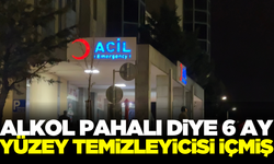 Alkolden daha ucuz olduğu için yüzey temizleyicisi içiyor