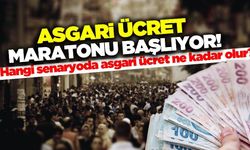 Asgari ücret maratonu başlıyor!