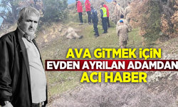 Antalya'da ava gitmek için evden ayrılan adam ölü bulundu