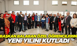 Başkan Balaban, özel öğrencilerle bir araya geldi