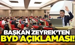 Yıl sonu meclis toplantısında Başkan Zeyrek'ten önemli açıklamalar!