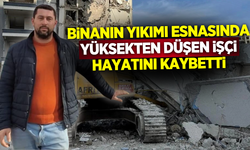 Eskişehir'de binanın yıkımı esnasından yüksekten düşen işçi yaşamını yitirdi