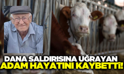 Burdur'da yaşlı adam dana saldırısı sonucu hayatını kaybetti