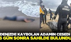 Bursa'da 6 gün önce denizde kaybolan adam sahilde ölü bulundu