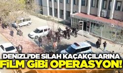 Denizli'de silah ticareti yapan şüpheliler kıskıvrak yakalandı