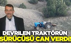 Çorum'da traktör devrildi: Sürücü hayatını kaybetti!