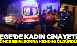 Eşini öldüren koca ardından kendi canına da kıydı