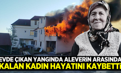 Ordu'da evde çıkan yangında yaşlı kadın yanarak can verdi