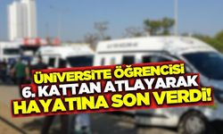 Gümüşhane'de metrelerce yükseklikten atlayan öğrenci hayatına son verdi!