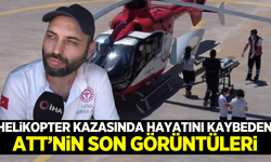 Görev yaptığı hava ambulansında son röportajında hava şartlarına dikkat çekmiş