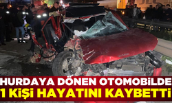 Artvin'de otomobilin tıra çarpması sonucu 1 kişi öldü