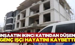 Samsun'da inşaatın ikinci katından düşen 32 yaşındaki işçi hayatını kaybetti