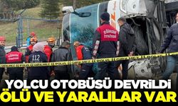 Isparta'da yolcu otobüsü kaza yaptı: 1 ölü, çok sayıda yaralı var