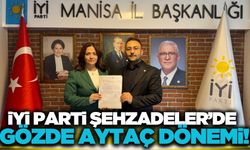 İyi Parti Şehzadeler İlçe Başkanlığı'na Gözde Aytaç atandı