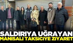 İYİ Partili başkanlardan saldırıya uğrayan taksiciye ziyaret