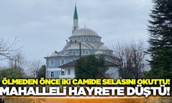 Kocaeli'de ilginç olay! Bir kişi ölmeden önce selasını okuttu!