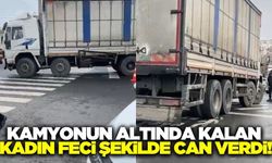 Kocaeli'de kamyonun çarptığı kadın öldü!