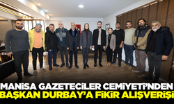 Manisa Gazeteciler Cemiyeti'nden Başkan Durbay'a ziyaret