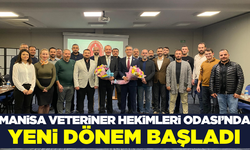 Manisa Veteriner Hekimleri Odası'nda başkanlık değişikliği