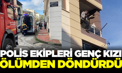 Manisa'da genç kız yaşamına son vermek istedi