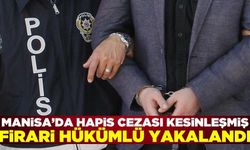 Manisa'da hırsızlık ve askeri suçlardan aranan şahıs yakalandı