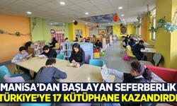 Manisa’dan Türkiye’ye yayılan “Kitap Kumbaram” projesi ile 8 yılda 17 kütüphaneye ulaştı