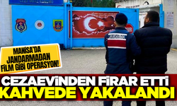 Manisa'da firari hükümlü jandarmanın operasyonuyla yakalandı