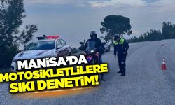 Manisa'da Motosiklet ve Motorlu Bisikletlere Yönelik Denetim