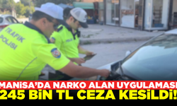 Manisa'da geniş çaplı Narko Alan Uygulaması! Çok sayıda şahıs ve araç kontrol edildi