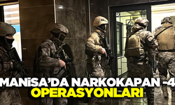 Manisa ve diğer 11 ilde Narkokapan-4 operasyonları! 83 şüpheli yakalandı