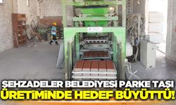 Manisa'da parke taşı üretim tesisi yeniden faaliyete geçti!