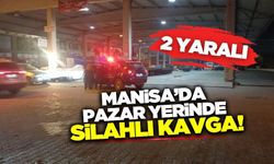 Manisa'da Pazar Yerindeki Silahlı Kavgada 2 Kişi Yaralandı