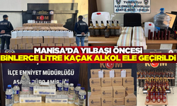 Manisa'da yılbaşı öncesi emniyetten dev operasyon!