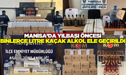 Manisa'da yılbaşı öncesi emniyetten dev operasyon!