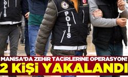 Turgutlu'da uyuşturucu operasyonunda 2 kişi yakalandı