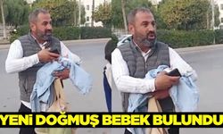 Mersin'de battaniyeye sarılı yeni doğmuş bebek bulundu