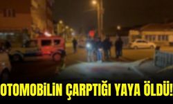 Mersin'de karşıya geçmeye çalışan kişiye otomobil çarptı: 1 ölü