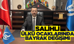 Salihli Ülkü Ocakları'nda Bayrak Değişimi