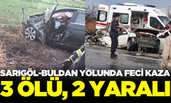 Sarıgöl-Buldan yolundaki kazada 3 kişi hayatını kaybetti