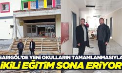 Sarıgöl'de eğitim öğretim yılının ikinci döneminde, ikili eğitim sorunu ortadan kalkıyor