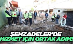 Şehzadeler'de su ve altyapı hizmetleri iyileştirme çalışmaları başladı