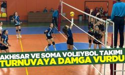 Soma ve Akhisar kız voleybol takımlarından farklı galibiyet!