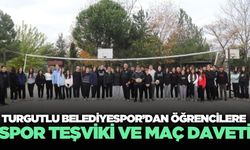 Turgutlu Belediyespor’dan öğrencilere spor teşviki ve maç daveti