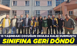 Kocaeli'nde okulda kalbi duran çocuk ilk müdahale sonrası hayata tutundu