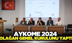 AYKOME Genel Kurulu’nda Altyapı Yatırımları Değerlendirildi