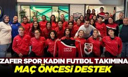 Zafer Spor kadın futbol takımına kritik maç öncesi kahvaltı ikramı