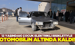 12 yaşındaki çocuk, otomobilin altında kaldı!