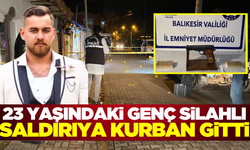 Balıkesir'de silahlı saldırı: 1 kişi hayatını kaybetti