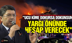 Adalet Bakanı Yılmaz Tunç'tan Bolu'daki yangınla ilgili açıklama!