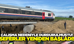 Aydın'da tren seferleri yeniden başladı!